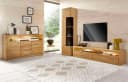 OTTO home Vitrine Ribe Modern Braun Glas Metallgriffe Bild 1