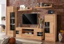 OTTO HOME Wohnwand Ribe 5-tlg. Beige Teilmassivholz Bild 1