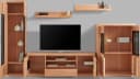 OTTO HOME Ribe Wohnwand Set 5-teilig Beige Massivholz Bild 3