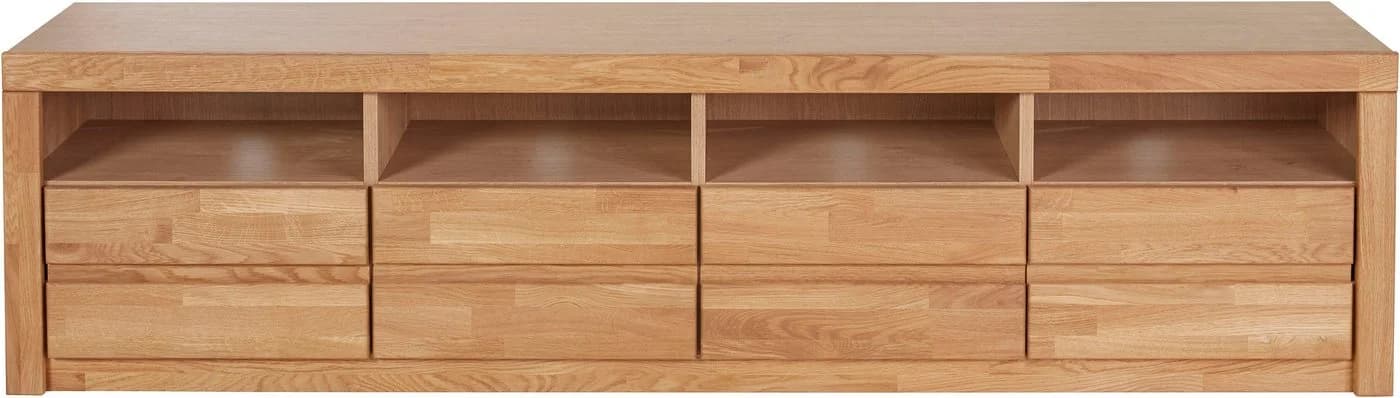 OTTO HOME Lowboard Silkeborg Eiche teilmassiv grifflos