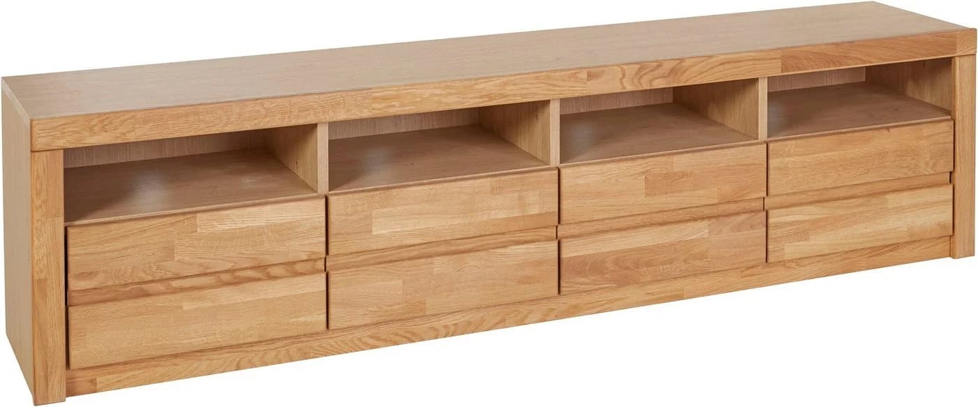 OTTO HOME Lowboard Silkeborg Eiche teilmassiv grifflos - Bild 3