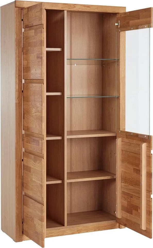 Vitrine OTTO HOME Silkeborg Eiche Teilmassiv Modern - Bild 3