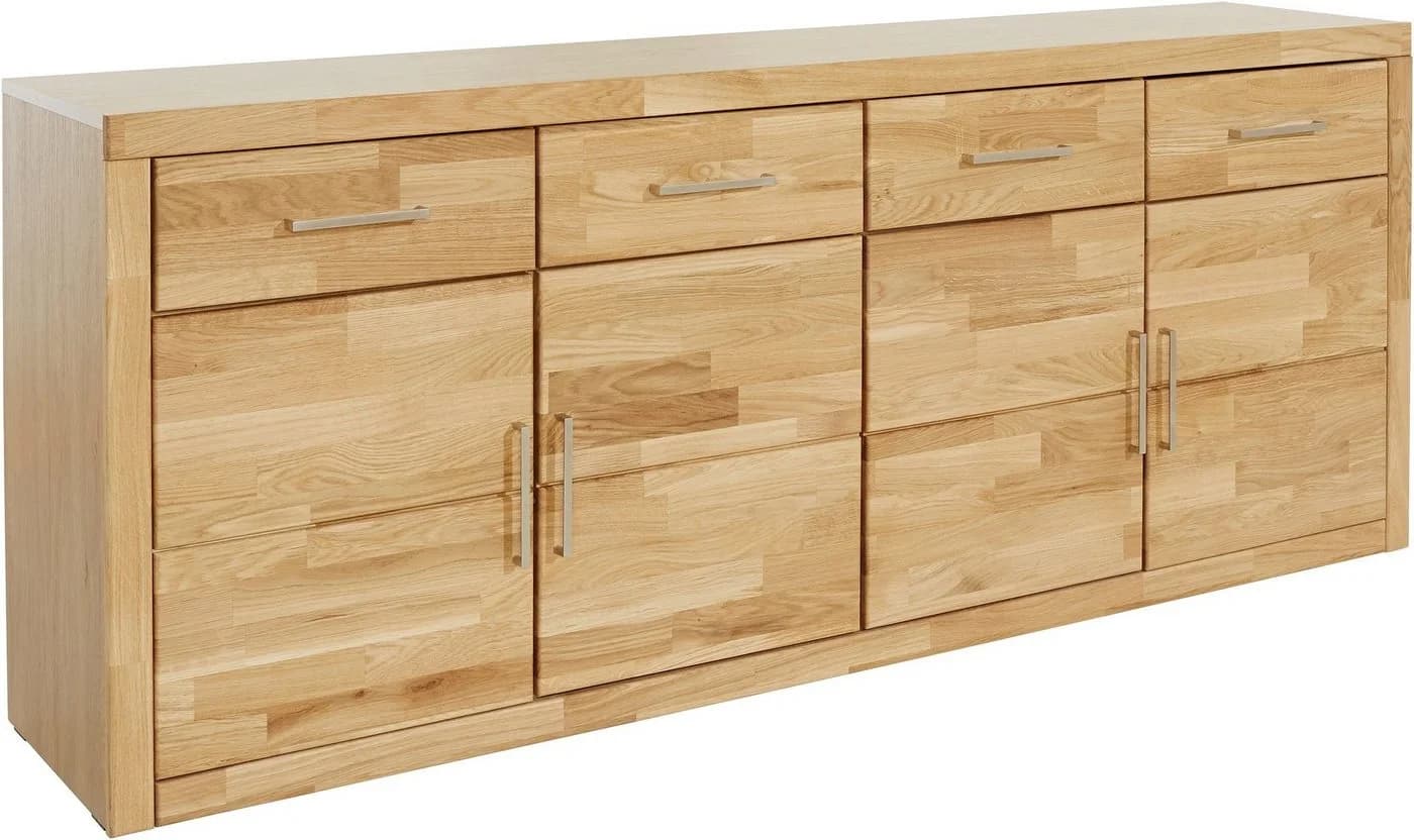 OTTO HOME Sideboard Trondheim Eiche Massivholz Fronten