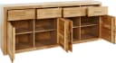 OTTO HOME Sideboard Trondheim Eiche Massivholz Fronten Bild 4