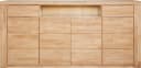 OTTO HOME Sideboard Zara Eiche Massivholz 4 Türen Bild 1
