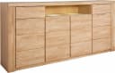 OTTO HOME Sideboard Zara Eiche Massivholz 4 Türen Bild 4