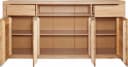 OTTO HOME Sideboard Zara Eiche Massivholz 4 Türen Bild 5