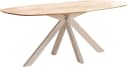 Esstisch HOME AFFAIRE Vermont Massive Eiche 5-Stern-Gestell Bild 2