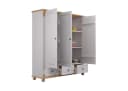 OTTO HOME Wäscheschrank Tessin Weiß Honig Massivholz Kiefer Bild 5