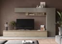 Home Affaire Infinity Wohnwand 6-tlg. Braun Grifflos Bild 4