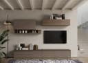 Home Affaire Infinity Wohnwand 6-tlg. Braun Bronze Holzstruktur Bild 2