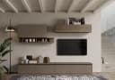 Home Affaire Infinity Wohnwand 6-tlg. Braun Bronze Holzstruktur Bild 4