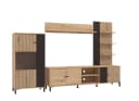 INOSIGN Wohnwand Avignon Set mit TV-Board, Highboard, Standregal, Wandregal Bild 1