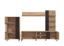 INOSIGN Wohnwand Avignon Set mit TV-Board, Highboard, Standregal, Wandregal Bild 5