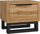Home affaire Nachtkommode Bronne Braun Wotan Eiche Modern Bild 1