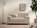 HOME AFFAIRE Jamie 2 Sofa 1,5-Sitzer Taupe Cord Modern Bild 2