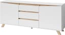 Sideboard BYLIVING Valentin Weiß Artisan Eiche Modern Bild 4