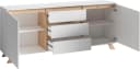 Sideboard BYLIVING Valentin Weiß Artisan Eiche Modern Bild 5