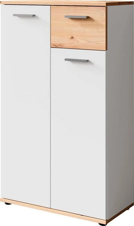 BYLIVING Jakob Schuhkommode Braun/Weiss FSC-Zertifiziert - Bild 4