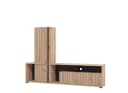 INOSIGN Wohnwand Chania TV Board Highboard Braun Eiche Bild 3