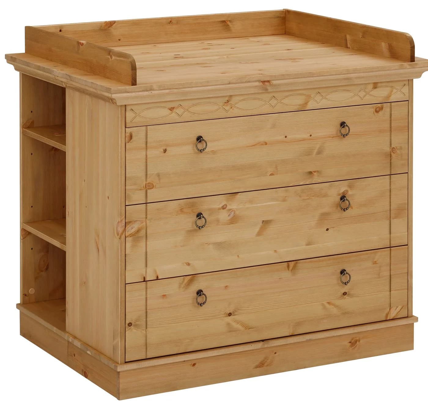 OTTO HOME Wickelkommode Indra Landhausstil Massivholz Kiefer