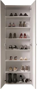 OTTO HOME Schuhschrank SMILE Weiß Hochglanz 7 Ebenen Bild 2