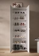 OTTO HOME Schuhschrank SMILE Weiß Hochglanz 7 Ebenen Bild 3