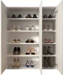 OTTO HOME Schuhschrank SMILE Weiß Hochglanz 3 Türen Bild 3