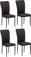 HOME AFFAIRE Essgruppe Bergamo 5-tlg. Grau Schwarz Modern Bild 1