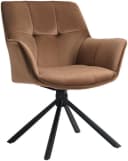OTTO HOME Lika Drehstuhl 2er Set Braun Samt Bild 1