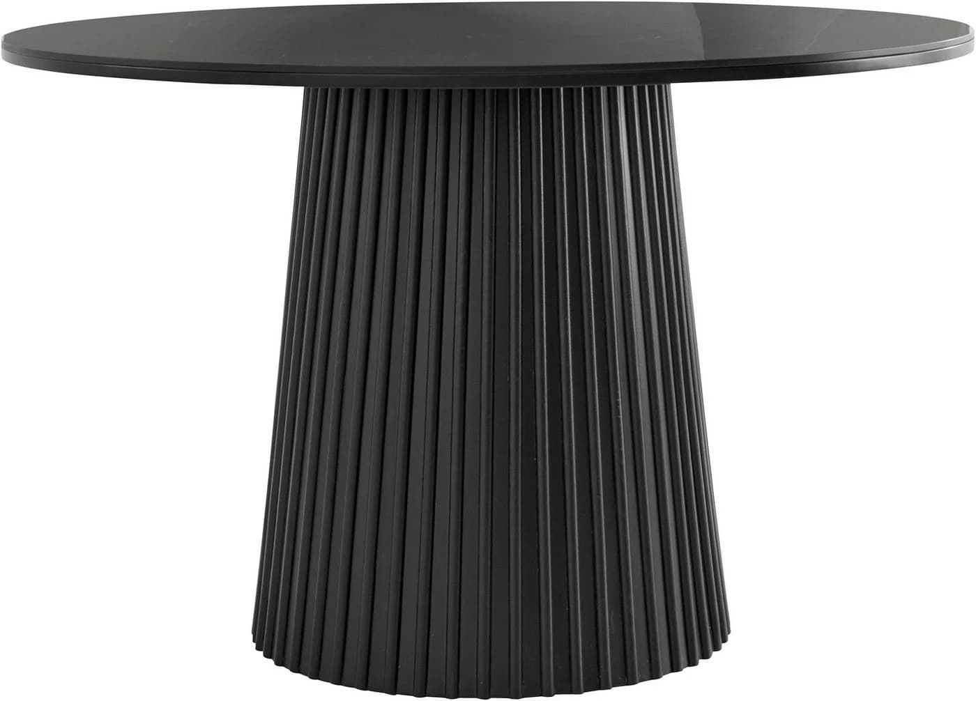 Esstisch OTTO HOME Roos Schwarz Keramik Massivholz - Bild 3