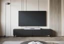 HOME AFFAIRE Lowboard PHUKET Schwarz Strukturfront Soft-Close Bild 5