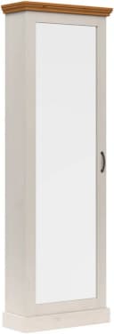OTTO HOME Schuhschrank Selma Weiß Massivholz Spiegel Bild 2