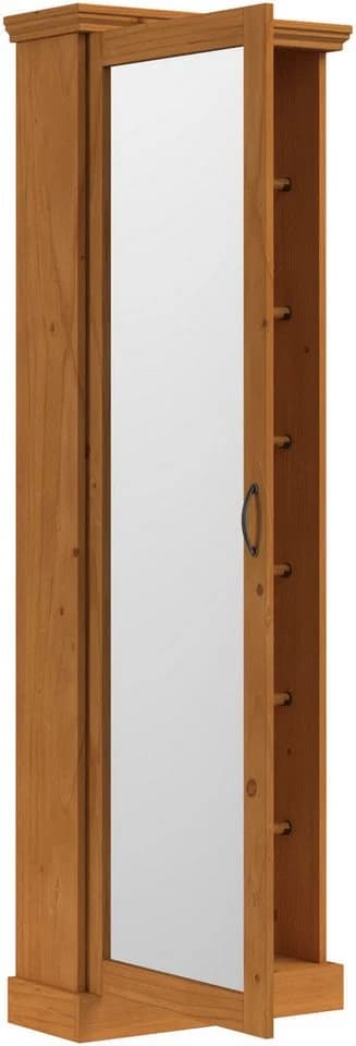 OTTO HOME Schuhschrank Selma Massivholz Spiegel Beige - Bild 4