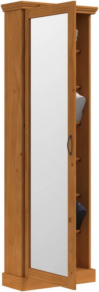 OTTO HOME Schuhschrank Selma Massivholz Spiegel Beige - Bild 5