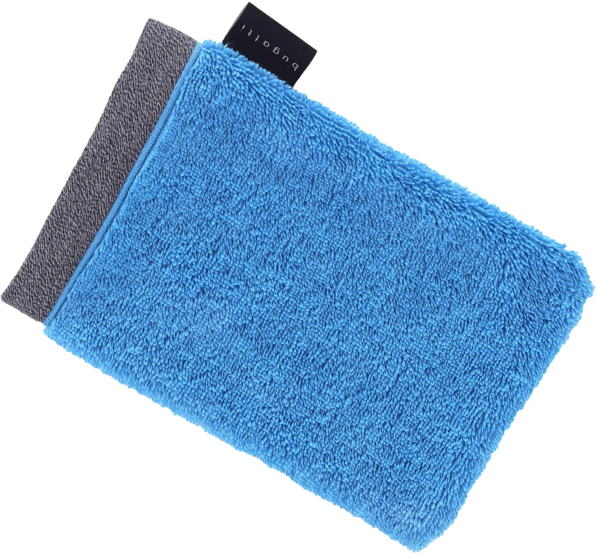 Waschlappen BUGATTI "Prato" Blau 100% Baumwolle 30x30 cm - Bild 2