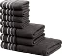 OTTO HOME Handtuch Set Niki 7-tlg. Grau Walkfrottee Bild 2