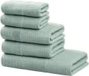 OTTO HOME Handtuch Set Kimi 5-tlg. Hellgrün Walkfrottee Bild 2