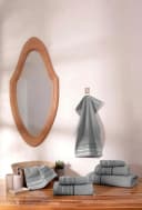 OTTO HOME Handtuch Set Niki 7-tlg. Dunkelgrau Walkfrottee Bild 1