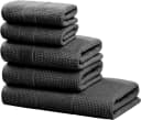 OTTO HOME Handtuch Set Kimi 5-tlg. Grau Walkfrottee Bild 2