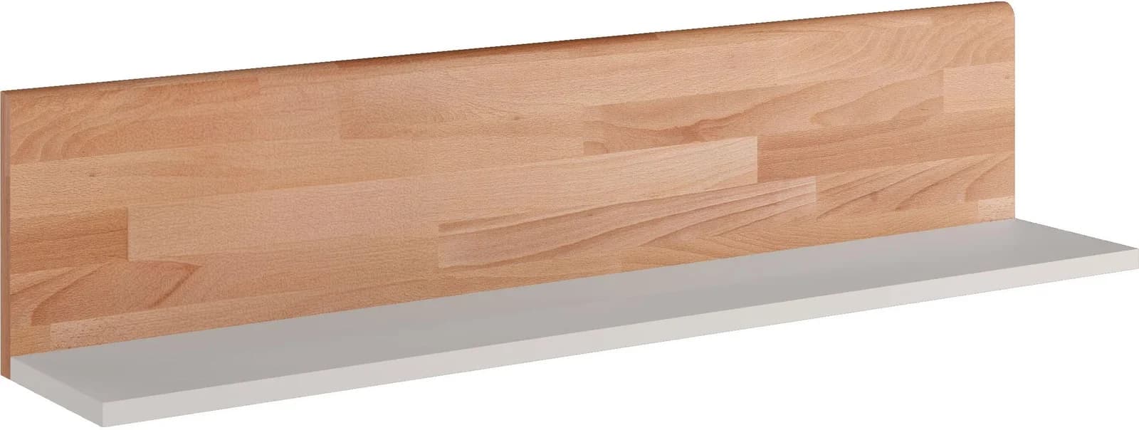 OTTO HOME Wandregal CITRA Braun Grau 2-tlg. Massivholz