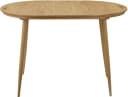 Home affaire Esstisch Belleville ausziehbar Eichefarben MDF Metall Bild 2