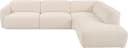 HOME AFFAIRE Ecksofa Myrland L-Form Beige Chenille Easy Clean Bild 1