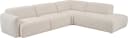 HOME AFFAIRE Ecksofa Myrland L-Form Beige Chenille Easy Clean Bild 5