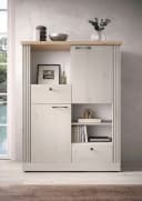 OTTO HOME Highboard Country Landhausstil Beige Braun Bild 5