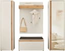HOME AFFAIRE Garderoben-Set GIRON/CiTY Weiß Komplettset Bild 1