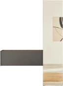 HOME AFFAIRE Garderoben-Set GIRON/CiTY Anthrazit mit Spiegel Bild 3
