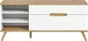 HOME AFFAIRE Lowboard Alesund Weiß Nox Oak 140cm Bild 3