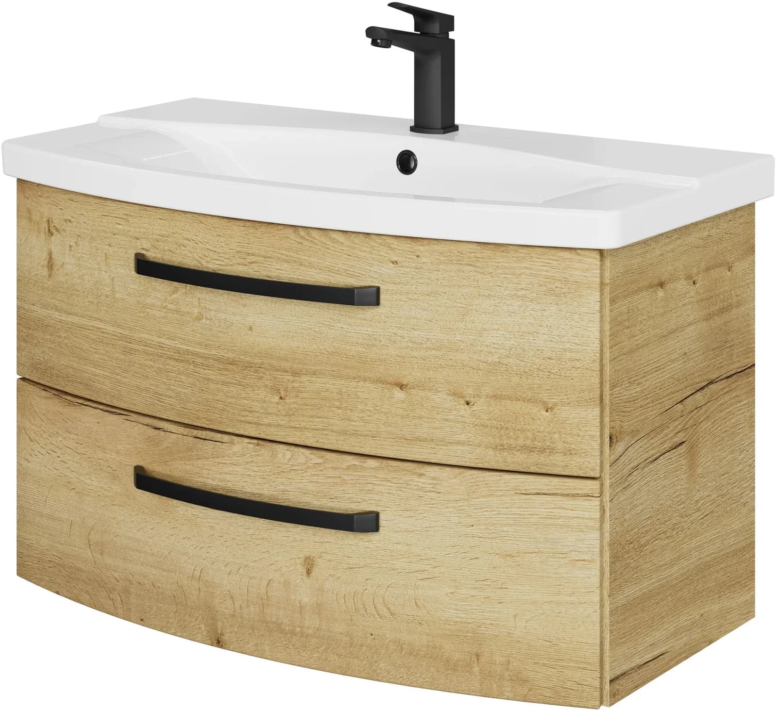 Baur Versand Waschtisch SAPHIR Serie 4010 Keramik-Waschtisch mit Unterschrank 84 cm