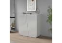 HOME AFFAIRE Aktenschrank Vega Weiß Hochglanz 2 Türen Bild 3